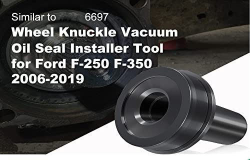 LE-JX 6697 Wheel Knuckle Vacuum Oil Seal Installer Tool - Compatible with Ford 2005-2019 F-250 F-350  Automotive Axle Tools - Image 2